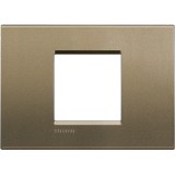 Rama Ornament 2M metal Living Light Bticino Square LNA4819SQ