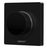 Telecomanda de perete MiBoxer, K1-B, 2.4Ghz cu buton rotativ, dual white monocolor, negru, CE Contact Electric
