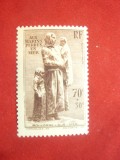 Serie 1 valoare Franta 1939 -Pt.Monument al Marinarilor Pierduti in Mare