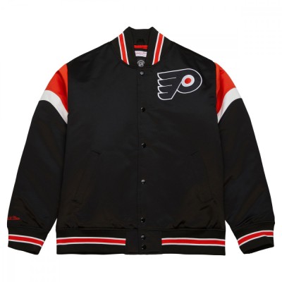 Philadelphia Flyers geacă de bărbați NHL Heavyweight Satin Jacket - XL foto