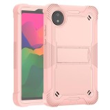 Husa pentru xiaomi redmi pad se 4g 8.7&quot; + folie - rugged tabshell - rose gold
