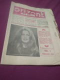 ORIZONT MAGAZIN NR.1/1984 TIMISOARA