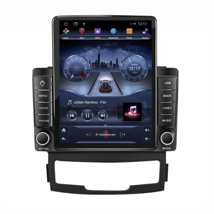 Navigatie dedicata cu Android Ssangyong Korando 2010 - 2013, 2GB RAM, Radio GPS