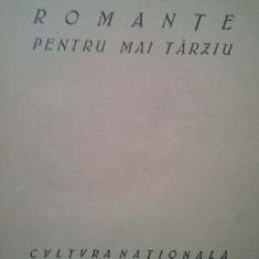Ion Minulescu - Romante pentru mai tarziu (editia 1922)
