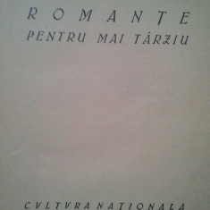 Ion Minulescu - Romante pentru mai tarziu