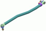 Bieleta directie Mercedes Actros, Actros MP2 / MP3 Motor 1831, 1831 K, 1831 L, 1835, 1835 K, 1835 L, 1840, 1840 K, 1840 L, 1843, 1843 K, 1843 L,