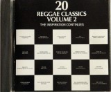 Various &lrm;&ndash; 20 Reggae Classics Volume 2 _ NM / VG+ cd muzica reggae, ska _ Trojan 1988 UK