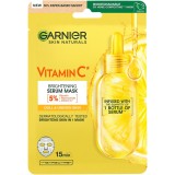 Masca servetel Garnier Skin Naturals cu vitamina C pentru super hidratare si iluminare, 28 g