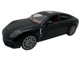 Macheta Porsche Panamera negru1/24 sunete lumini deschide usile si capotele