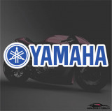YAMAHA-MODEL 1-STICKERE MOTO - 13 cm. x 3.29 cm.