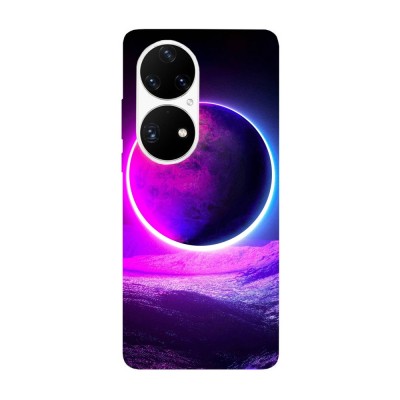 Husa compatibila cu Huawei Nova Y70 model Neon Planet, Silicon, TPU, Viceversa foto
