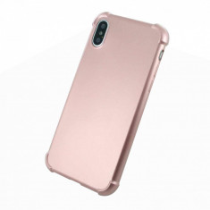 Husa iPhone X/Xs 360 Full Cover Rose Gold foto