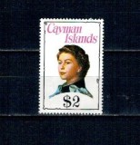 Insulele Cayman 1979 - Uzual $2, Regina Elisabeta, neuzat