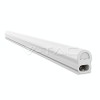 Corp LED T5 60cm V-Tac, 7W (14W), 630lm, Alb Cald 3000K, cu Intrerupator, Plastic Alb, IP20