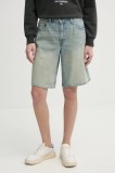 Levi&#039;s pantaloni scurți jeans BAGGY DAD uni, high waist, 000MJ