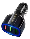 Incarcator auto 12-24V Fast Charge cu port USB, PD(Type-C) si QC3.0 - BK351