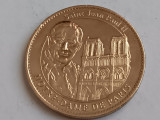 M1 A1 9 - Medalie amintire - Notre-Dame de Paris - Papa Paul II - Francesco