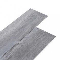 Placi pardoseala autoadezive, lemn gri mat, 2,51 m&amp;sup2;, 2 mm, PVC foto