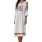 Rochie dama casual RL25 alb/roz , marimea 2XL