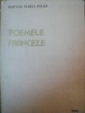 POEMELE FRANCEZE de RAINER MARIA RILKE , ILUSTRATII de EUGENIA DUMITRASCU , 1984