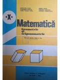 Augustin Cota - Matematica - Geometrie si trigonometrie, manual pentru clasa a X-a (Editia: 1982)