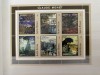 PC265 - Guineea-Bissau 2001 Pictura Claude Monet, Bloc MNH 6v, Nestampilat