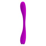 Vibrator Bendable Pretty Love Yedda, 12 Moduri Vibratii, Silicon, USB, Mov, 17.1 cm