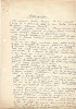 A3391N Autobiografie scrisă olograf și semnată de Radu C&acirc;rneci, 1964, Bacău