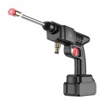 Cumpara ieftin Aparat De Spalat Cu Presiune Tip Pistol, Fara Fir, 2 Acumulatori 48V Reincarcabili, Recipient Spuma, Geanta De Transport, 60 Bar /800W Negru