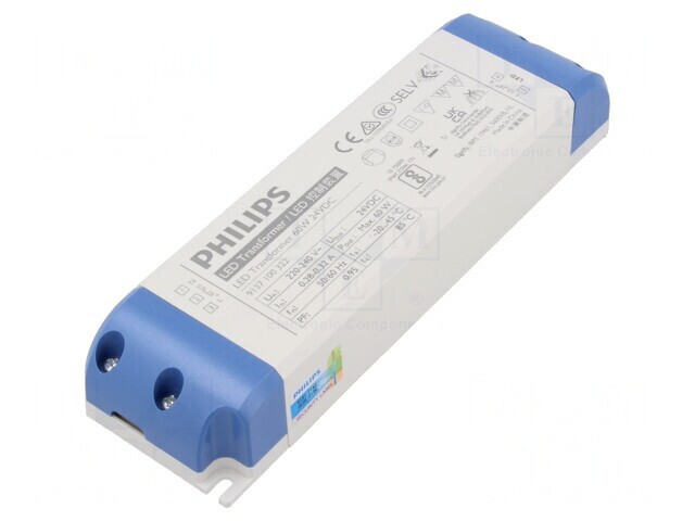 Transformator LED 60W 24V IP20