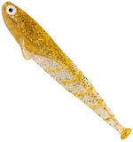 Shad ZECK Quappie, Goldglitter, 4.4g, 10cm, 3buc/pac