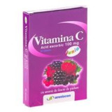 Vitamina C 100mg Fructe Padure Amniocen 20tbl Cod: amni00017