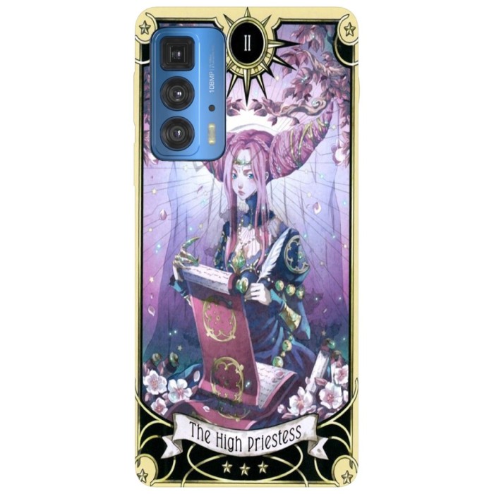 Husa compatibila cu Motorola G51 model The High Priestess, Silicon, TPU, Viceversa