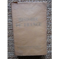 HISTOIRE DE FRANCE par JACQUES BAINVILLE , 1924