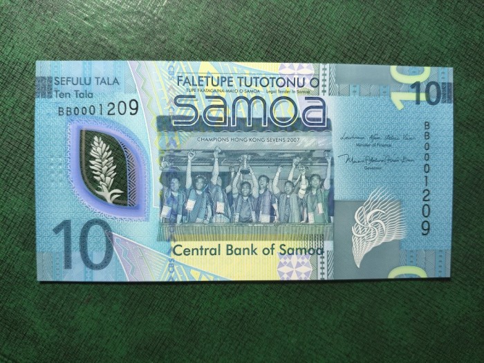 SAMOA 10 TALA 2007 UNC