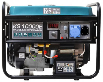 Generator de curent 8 kW benzina PRO - Konner &amp;amp; Sohnen - KS-10000E foto