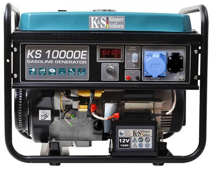 Generator de curent 8 kW benzina PRO - Konner &amp; Sohnen - KS-10000E