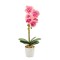 Decoratiune cu planta artificiala &ndash; Orhidee roz &ndash; 48 cm Best CarHome