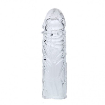 BAILE - TRANSPARENT SILICONE PENIS COVER 13 CM foto