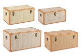 Cumpara ieftin Set 4 cufere depozitare Wilfred 51x28x26h; 58x32x30h; 65x36x34h; 72x40x38h
