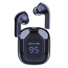 Casti Type-C, Bluetooth 5.3, IPX4, ENC, LED Display Digital - Acefast (T6) - Sapphire Blue