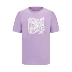Mercedes AMG Petronas tricou de bărbați Retro lilac F1 Team 2023 - XXL
