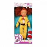 Papusa Mina sportiva, Dollz n More, 35 cm