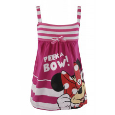 Rochie Minnie Mouse Disney, bumbac, Roz, pentru fetite