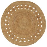 vidaXL Covor natural &Oslash; 150 cm Iută 42010801