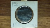 Hong Kong - moneda coloniala bronz - 1 cent 1901 H - Heaton - Regina Victoria - in cartonas