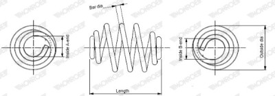 MONROE SN3412 MONROE SPRINGS Arc spiral foto