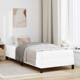 vidaXL Pat Altele Alb pur 80 x 200 cm Piele artificială