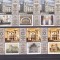 TEMPLUL EVREIESC DIN RADAUTI,3 SERII CU TABS DIFERITE,2013,Lp.1967c,MNH.