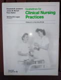 Guidelines for clinical nursing practices- Jamieson, Mccal, Blythe